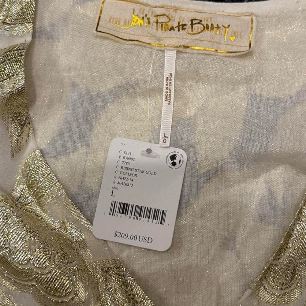 Jen’s Pirate Booty NWT Gold Dress - Picture 6 of 8
